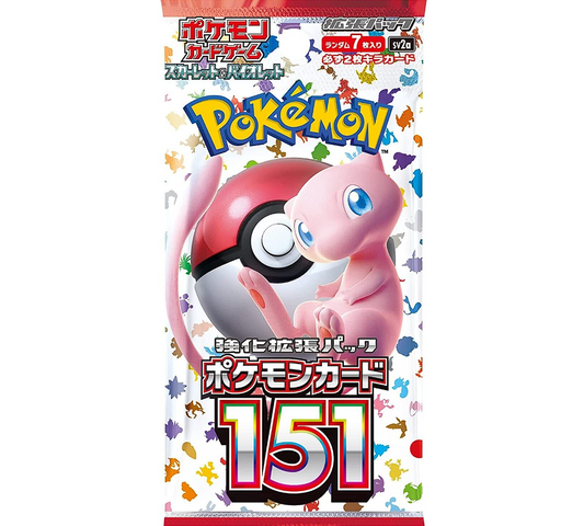 Pokémon TCG: JAPANESE Pokémon 151 Booster Pack (NOT FROM SEALED BOOSTER BOXES***)