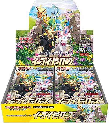 Pokémon TCG: JAPANESE Sword & Shield Eevee Heroes Booster Box