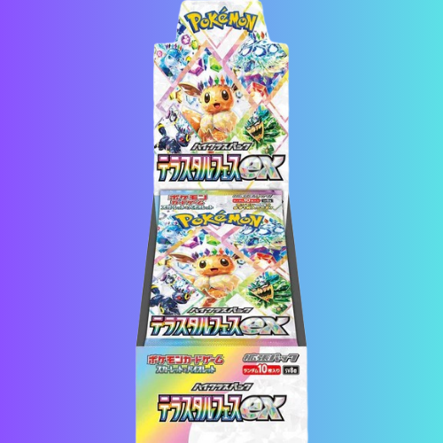 Pokémon TCG: JAPANESE Terastal Festival ex Booster Box PREORDER (Release Date: 12/6/24)