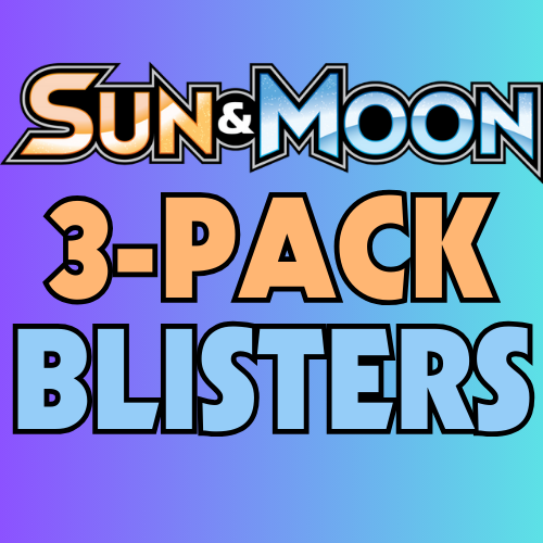 Pokémon TCG: Sun & Moon Era 3-Pack Blisters