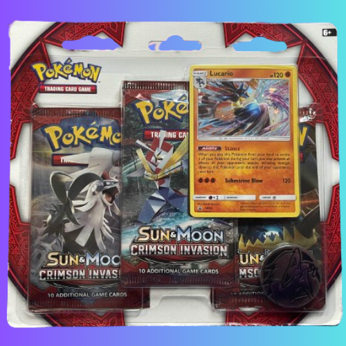 Pokémon TCG: Sun & Moon Era 3-Pack Blisters