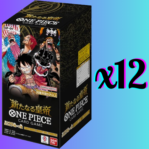 One Piece TCG: JAPANESE The New Emperors [OP-09] Booster Box